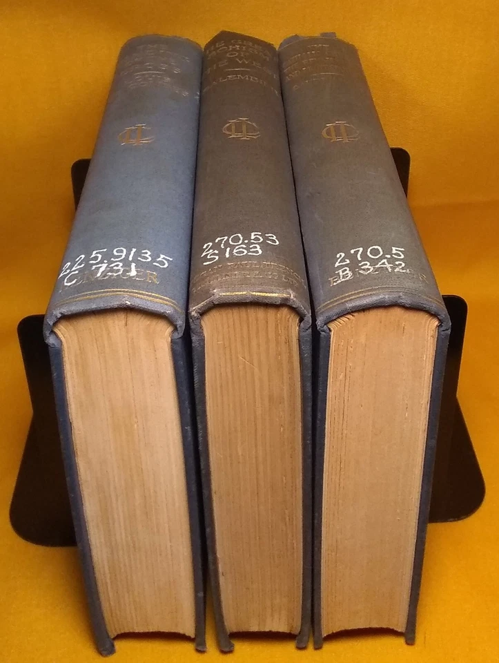 International Catholic Library 3 book lot, de Combes, Baudrillart, Salembier, HC - Image 2 of 4