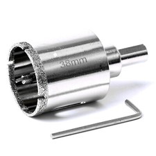 1.5" Diamond Hole Saw 38mm Ceramic Tile Drill Bit Center Pilot for Stone Glass