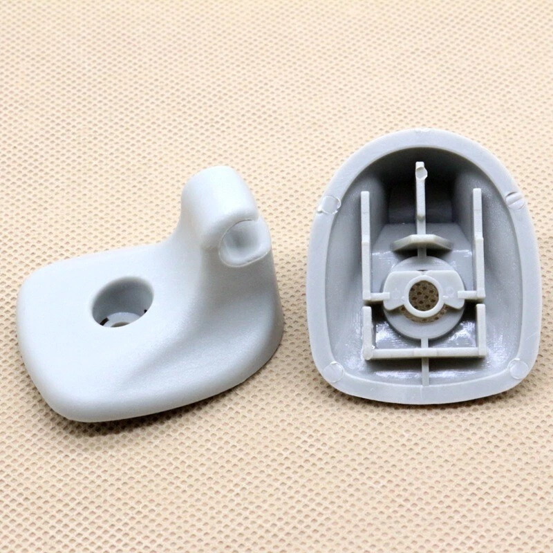 2 clips interiores grises parasol para Chrysler Sebring Dodge Avenger 2008-2010 Foto 3 de 3