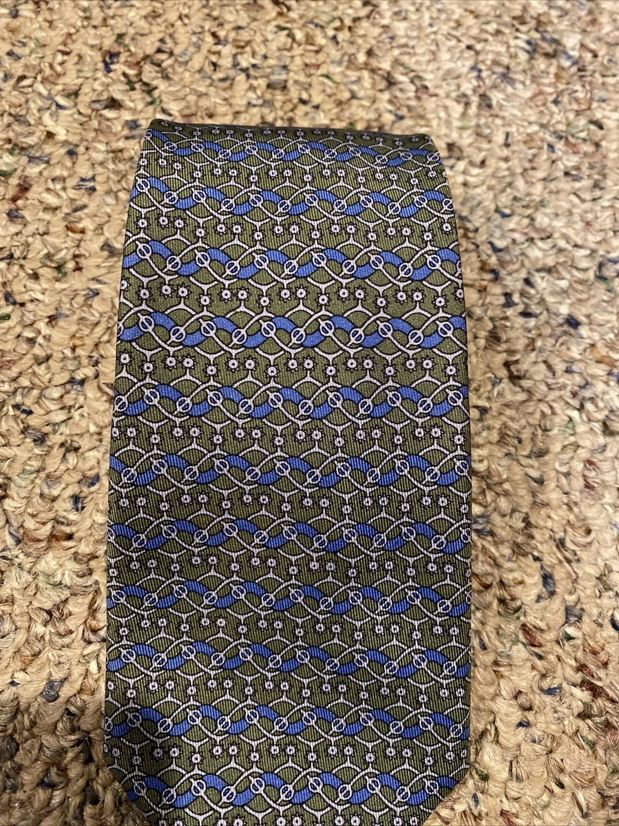 ヴィンテージ925 セット HERMES PARIS 7089 OA Tie FRANCE MADE 100% Silk | eBay