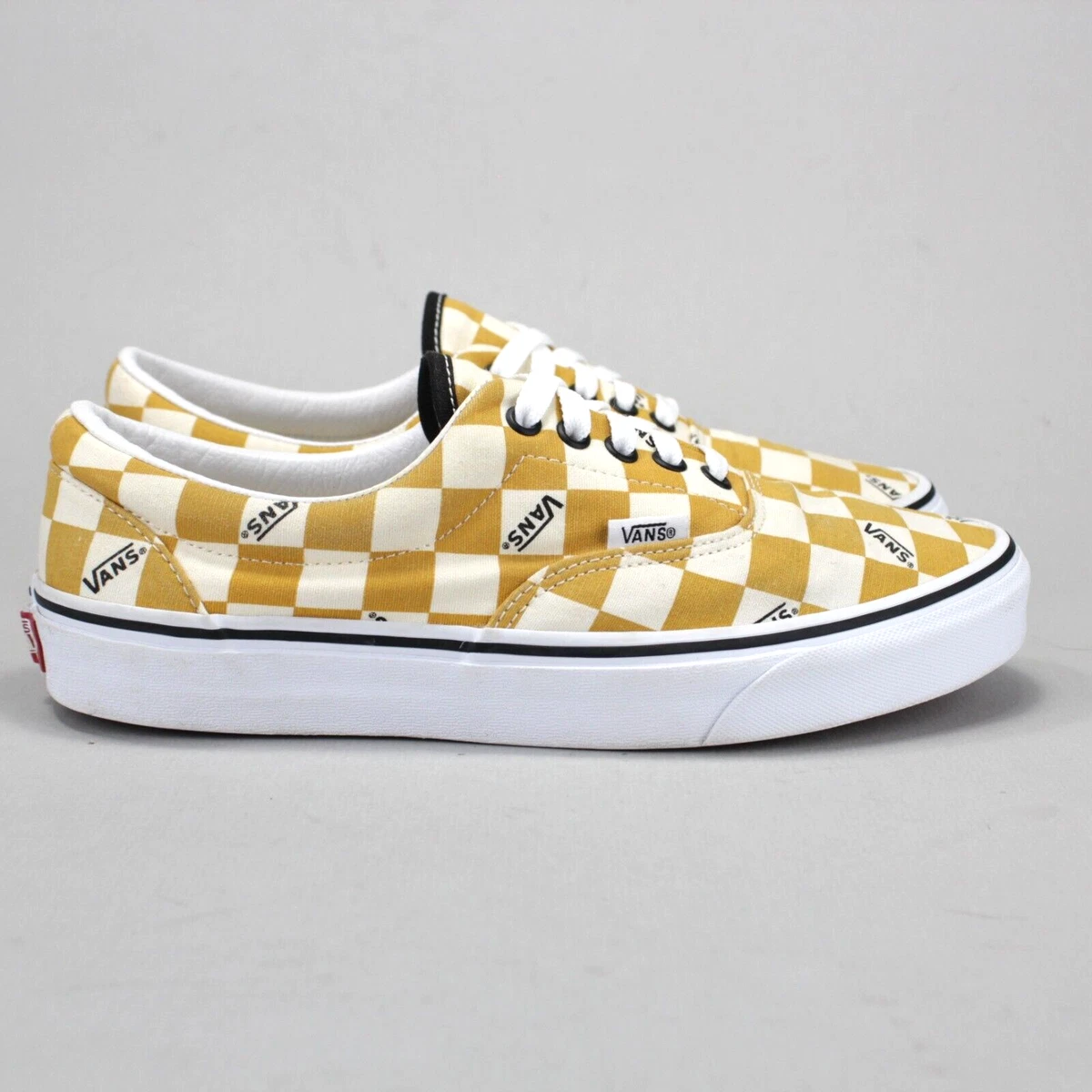 Vans Shoes Yellow Checkered Size 8.5