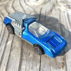 1970 Hot Wheels Redline Noodlehead Blue With White Interior Vintage 60s 70s Toy