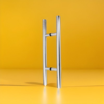 24'' Ladder Style Luxury Spa Glass Door Pull Handles Brushed Stainless  