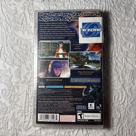 (Sealed) Phantasy Star Portable - Sony Playstation Portable PSP Authentic-Notes
