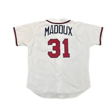 Atlanta Braves Jersey 2XL 52 Greg Maddox Men Russell Athletic Diamond Collection