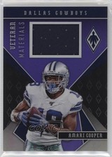 2020 Panini Phoenix Veteran Materials Purple 16/35 Amari Cooper #4 1q7k