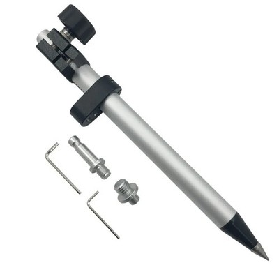 NEW TELESCOPIC 60CM MINI PRISM POLE 5/8X11 THREAD FOR TOTAL STATIONS SURVEYING