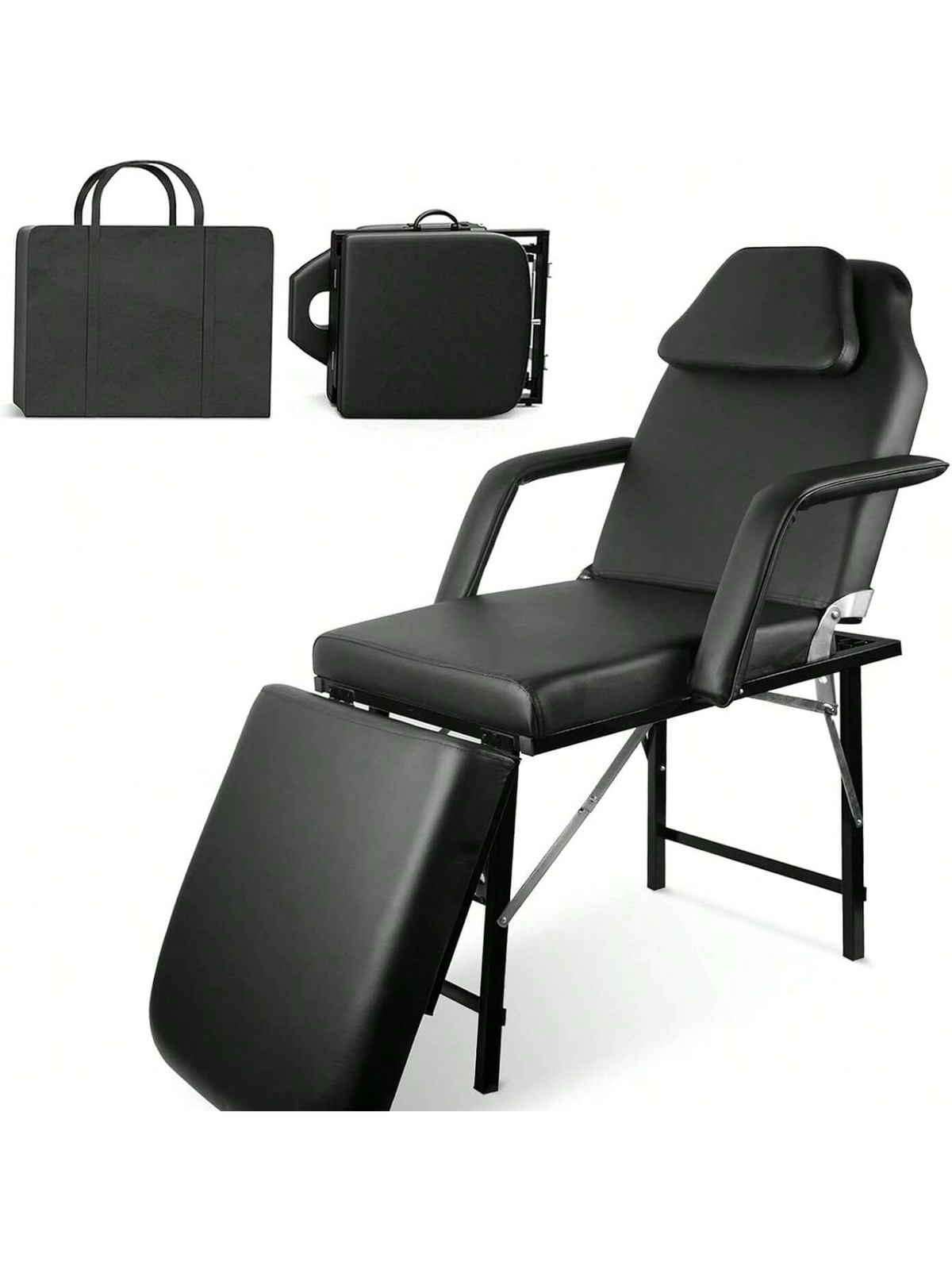 Professional Portable Tattoo Chair Foldable Massage Table Facial Bed Spa Chair