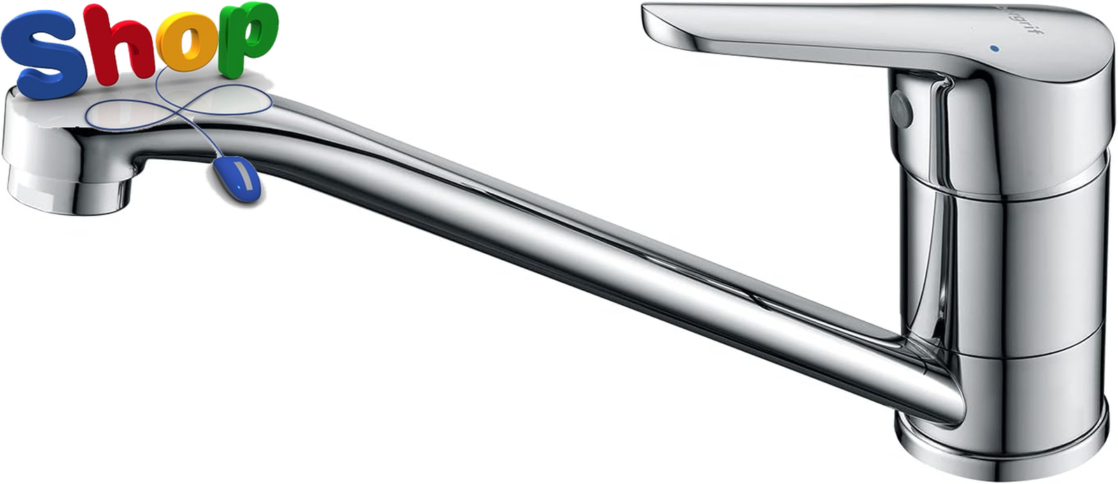 Kitchen Tap, Single Lever Hot & Cold Kitchen Mixer Tap