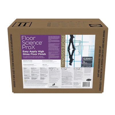 High Gloss CBD562399 Floor Finish - Quick Dry Sealer, 5-Gallon Ready-to-Use