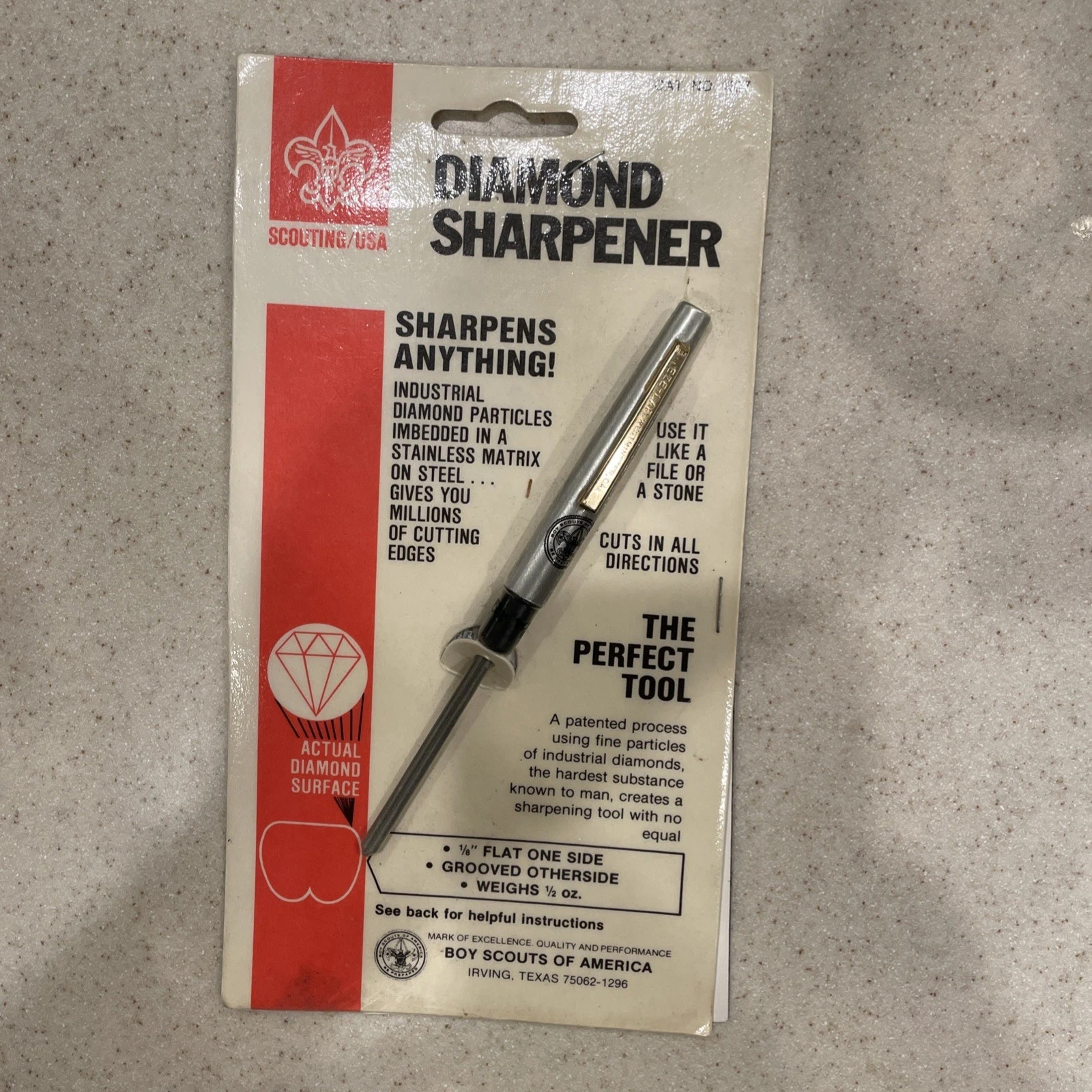 Vintage Boy Scouts Of America BSA Eze-Lap Pocket Diamond Knife Sharpener NEW
Opens in a new window o