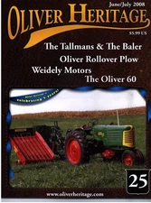Oliver 60 Tractor, Tallman Baler & Family History, Volney Reid Oliver Dealership