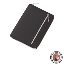 Raymay Fujii Notebook Cover Multi-Cover Notebook Nilon Double Zipper B6 Black