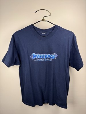 Vintage 2001 Wave Race Blue Storm Nintendo Gamecube Game Promo Shirt Large 22x28