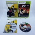 F1 2011 & MotoGP 06 CIB Xbox 360 Racing Games Lot Tested Working