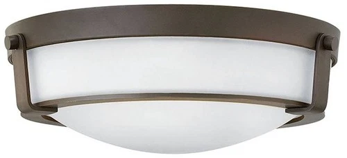 Hinkley Hathaway 16"W Olde Bronze Ceiling Light - Picture 2 of 6