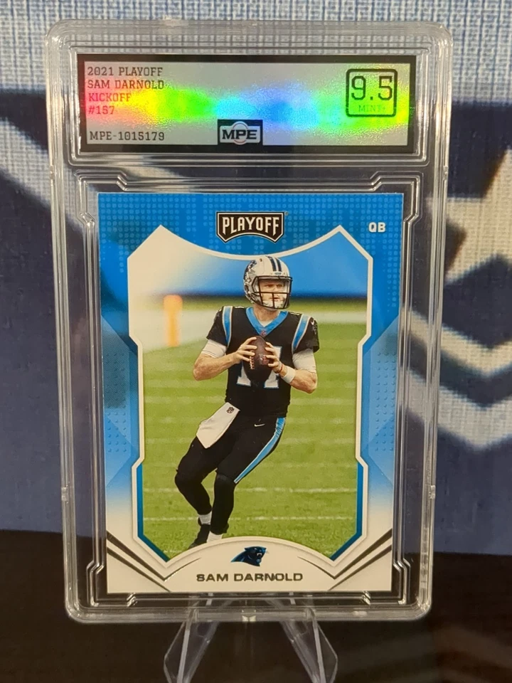 2021 Panini Playoff - Sam Darnold #157 MINT+ 9.5!!! - Image 3 of 4