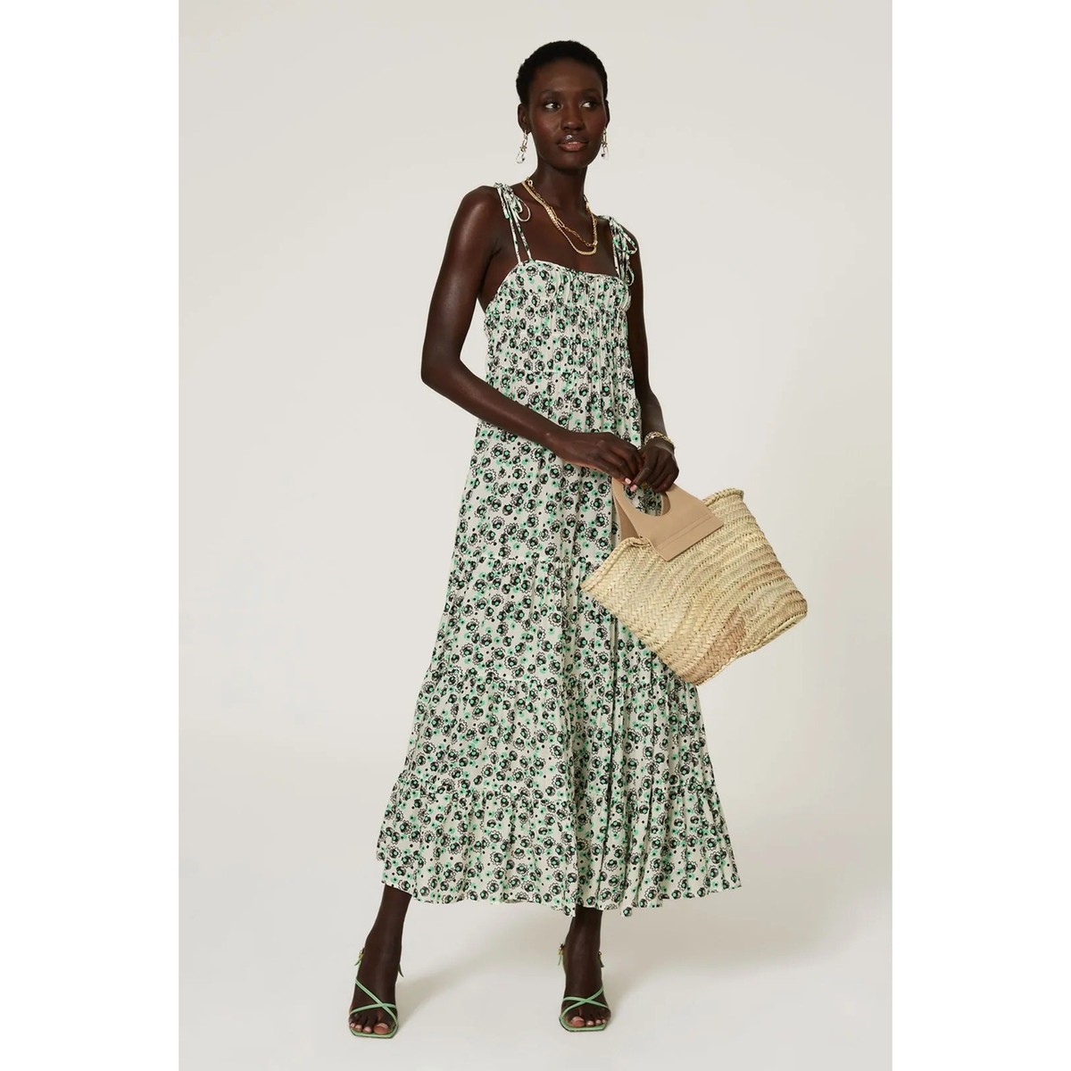 green emerald velvet dress Samantha Sequin Mini Dress in Green by Rixo London