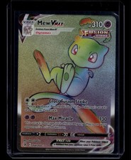 Pokemon TCG Mew Vmax 268/264 Fusion Strike Secret raro quasi nuovo