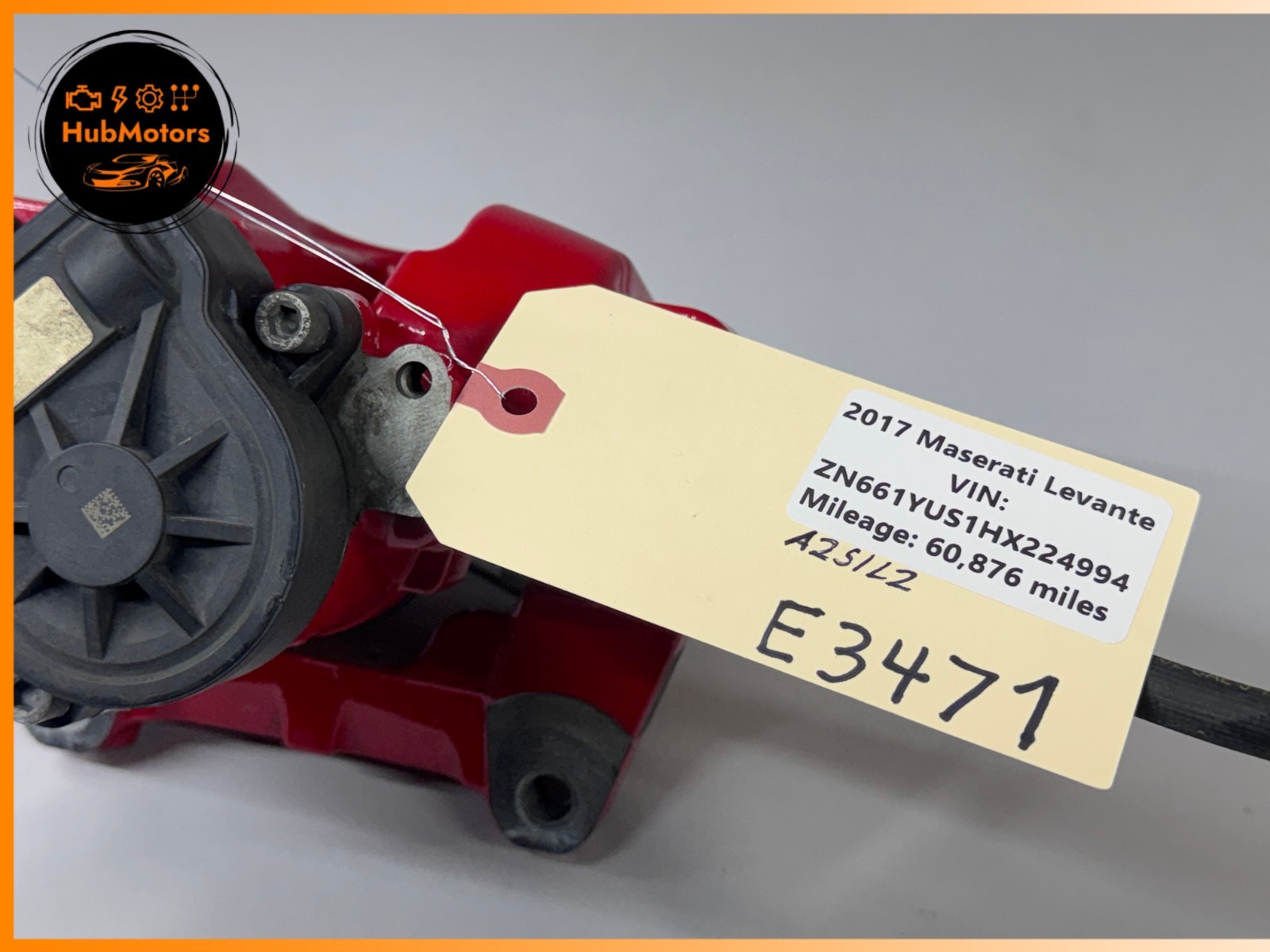 Maserati Levante 2017-2024 REAR+RIGHT Brake caliper P/N 06700388370