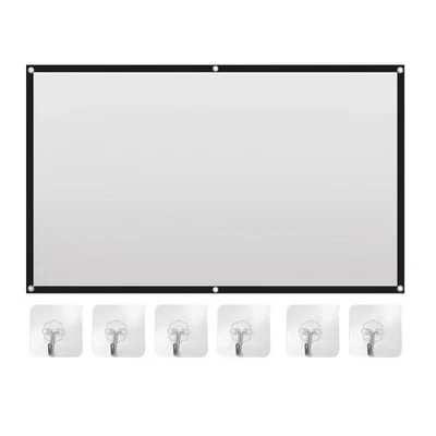Tragbare Projektionswand für Heimkino   Foldable -Crease (84 ) K8O76185 - Bild 1 von 4