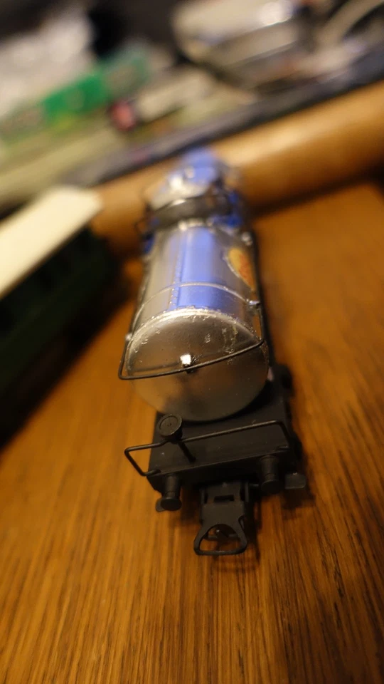 RARE MARKLIN ESSO 334 Tank Car HO 1950s Germany - Image 3 of 4