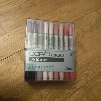 Copic Ciao 36 Marker Set C Colours Brand New