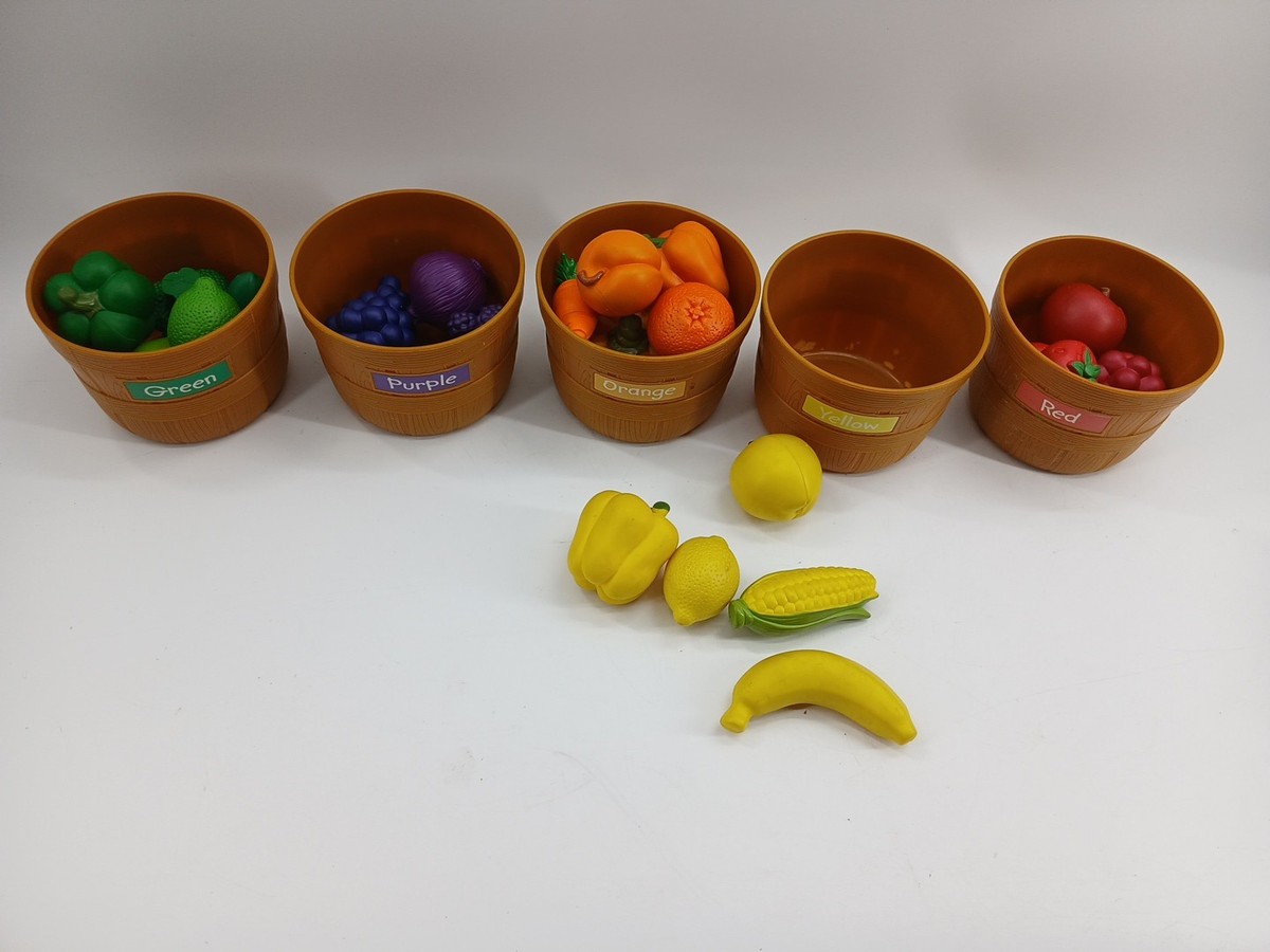 Learning Resources Farmer's Market Color Sorting Set Fruit
