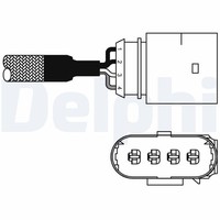 Delphi Lambdasonde Sensor Abgassteuerung ES10981-12B1 FüR Seat Skoda VW Audi 8L1