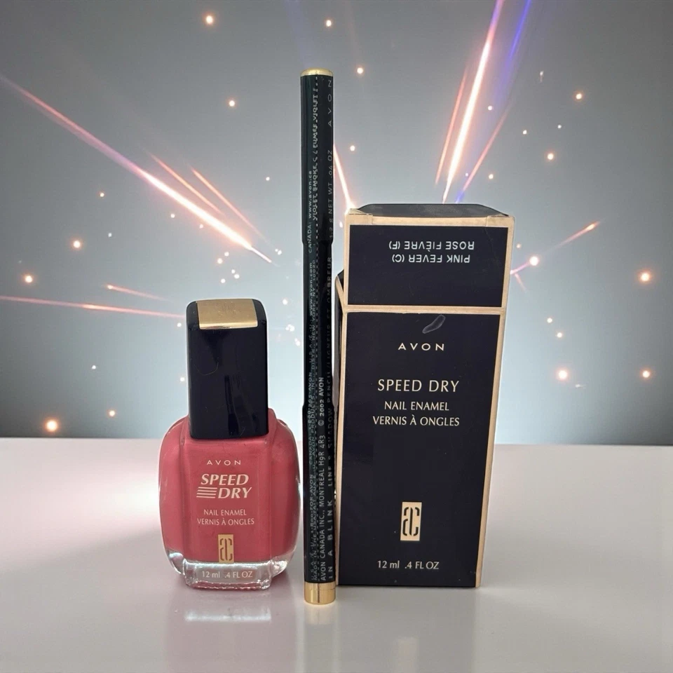 Avon In A Blink Line & Shadow Double Sided Pencil Violet Smoke - 0.04 oz Sealed - Image 3 of 4