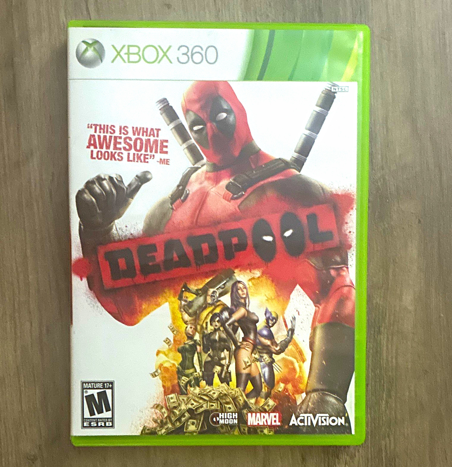 Deadpool (Xbox 360) Activision Action/Adventure M Rated NTSC-U/C Manual