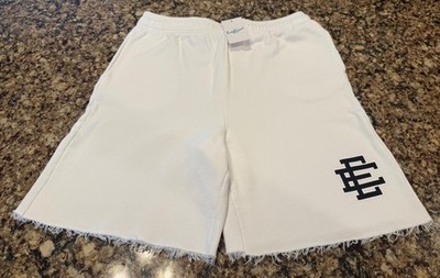 Eric Emanuel EE Basic White Sweat Shorts Size 2XL Authentic Ships Same Day