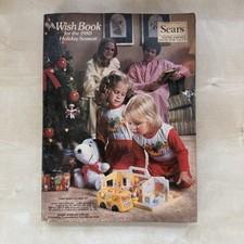 1980 Sears Christmas Wish Book Holiday Catalo...