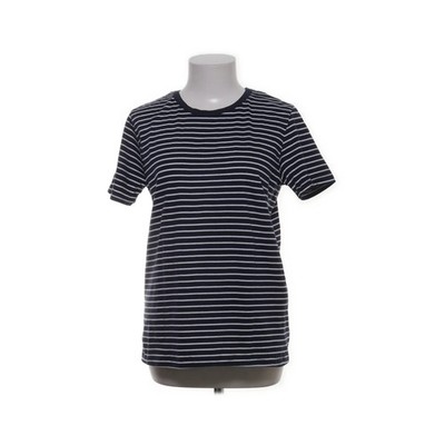 Stradivarius, T-shirt, Größe: XL, Blau/Weiß, Baumwolle, Streifen, Damen #dDH