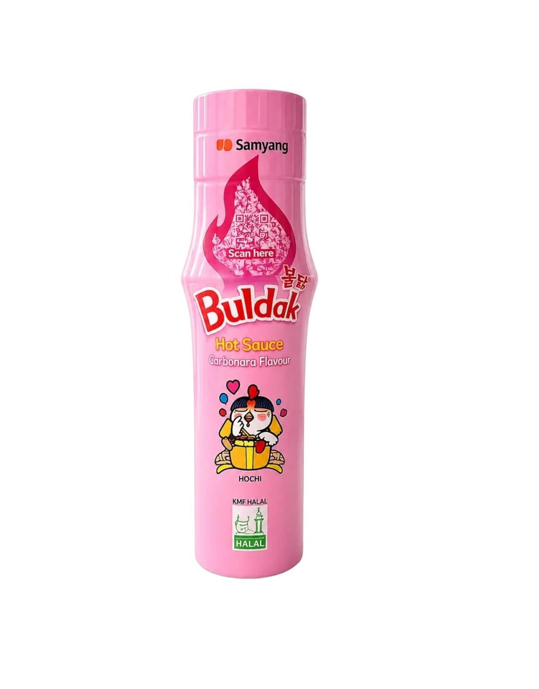 Samyang Buldak scharfe Sauce Carbonara Pink 165ml
