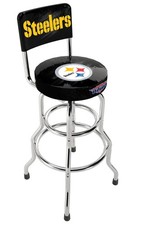 Pittsburgh Steelers Blitz High Back Adjustable Swivel Stool