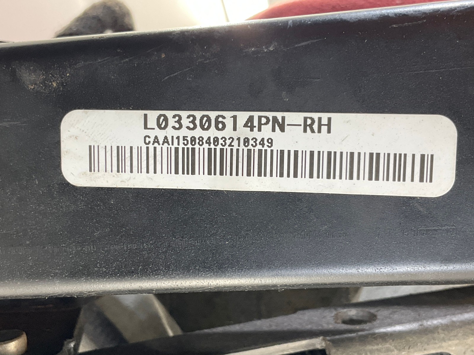 14-17 MASERATI Ghibli Front Left Driver Seat