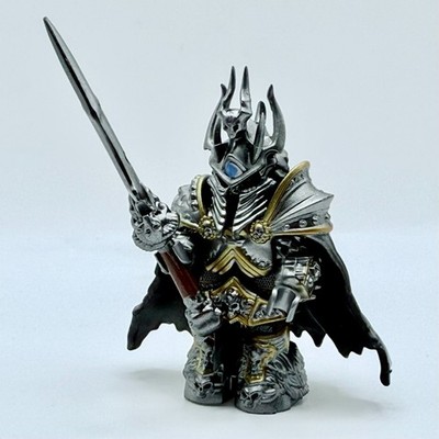 Custom PAD Printed LEGO Warcraft Arthas Lich King Mini Figure