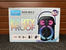 Soundcore Anker Rave Neo 2 Portable Bluetooth Stereo Party Speaker 80W LED