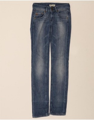 LEE Damen Amy Slim Jeans W25 L33 blau Baumwolle DA19