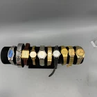Seiko Watch Lot Women 10 Gold Silver Blue Quartz Mechanical Tank Daydate PART WL
