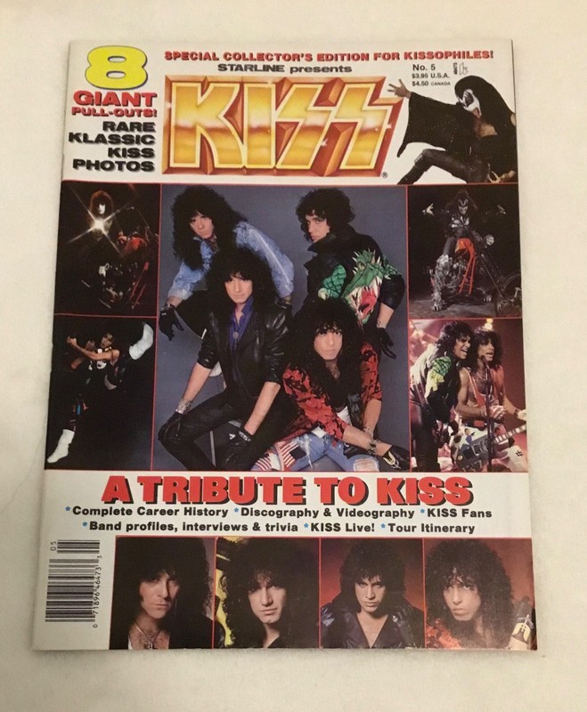 Brand New 1987 SPECIAL COLLECTOR’S Edition  FOR KISSOPHILES MAGAZINE Never Read