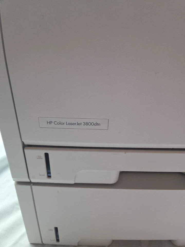 HP Color LaserJet 3800dtn Workgroup Laser Printer - Image 2 of 4