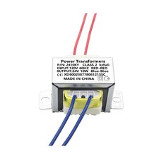 24V/10W AC/AC Power Transformer, Input 120V/60HZ Single-Phase Trans... Fast Ship