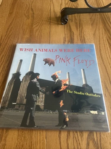 Pink Floyd Wish Animals We’re Here Studio Outtakes 2013 2 Lp Official Vg+ Rare
