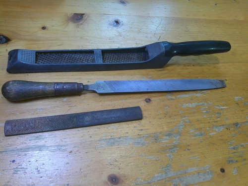 USA AUSTRIA LOT 3 STANLEY SURFORM HAND PLANE RASP FILES WOODWORKING ...