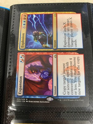 Expansion // Explosion Guilds of Ravnica - MTG Magic Card - NM