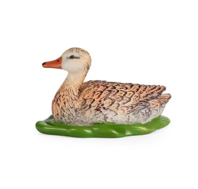 Wild Mallard Duck Toy Action Figure Small Animal Figurine Doll Gift for Kids
