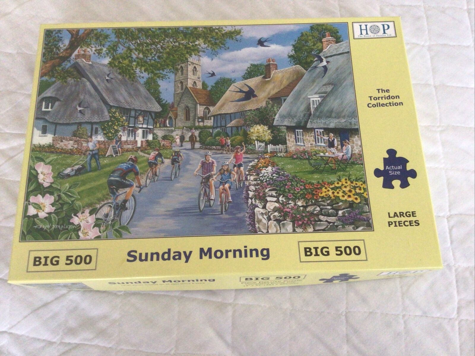 House of Puzzles Hop Sunday Morning Big 500 Xlpce Jigsaw Puzzle Mc507 for sale online