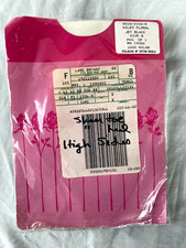 VTG LANE BRYANT..NYLON..STRETCH..SHEER TO WAIST ON SIDES..BLACK..PANTYHOSE..XL